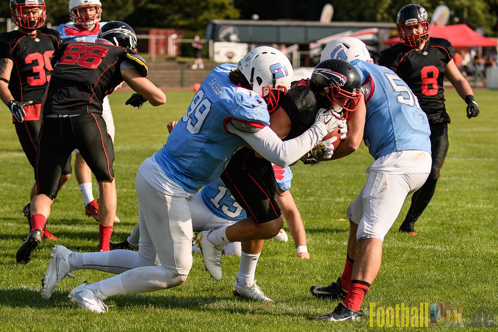 Düsseldorf Panther vs. Bonn Gamecocks - 27.08.2017 GFL2: Düsseldorf Panther vs. Bonn Gamecocks (58:12)