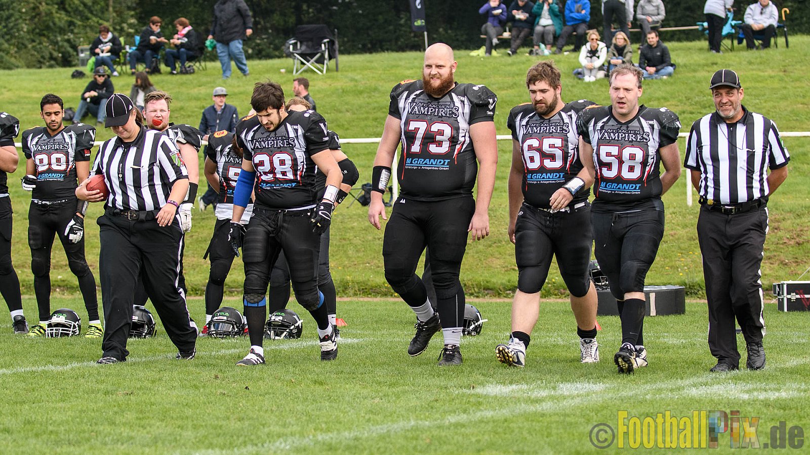Aachen Vampires vs. Mönchengladbach Wolfpack - 10.09.2017 OL NRW: Aachen Vampires vs. Mönchengladbach Wolfpack (30:12)