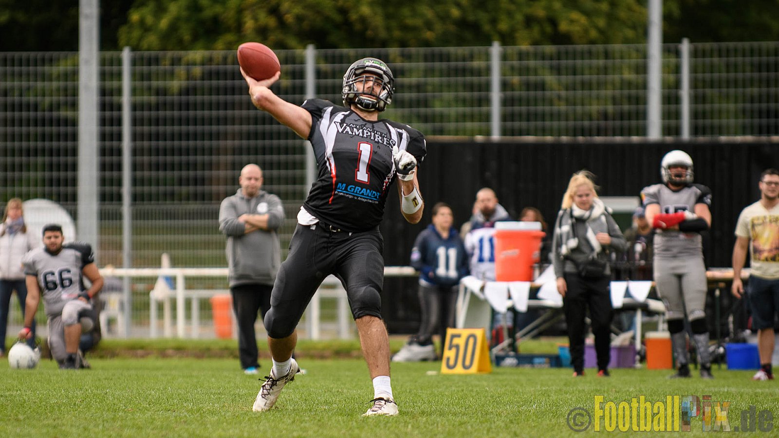 Aachen Vampires vs. Mönchengladbach Wolfpack - 10.09.2017 OL NRW: Aachen Vampires vs. Mönchengladbach Wolfpack (30:12)