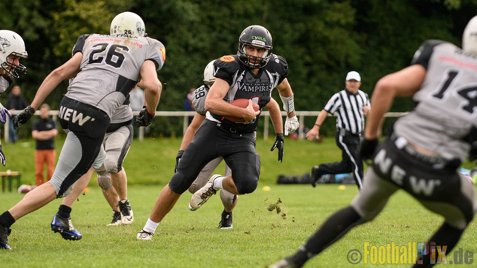 Aachen Vampires vs. Mönchengladbach Wolfpack - 10.09.2017 OL NRW: Aachen Vampires vs. Mönchengladbach Wolfpack (30:12)