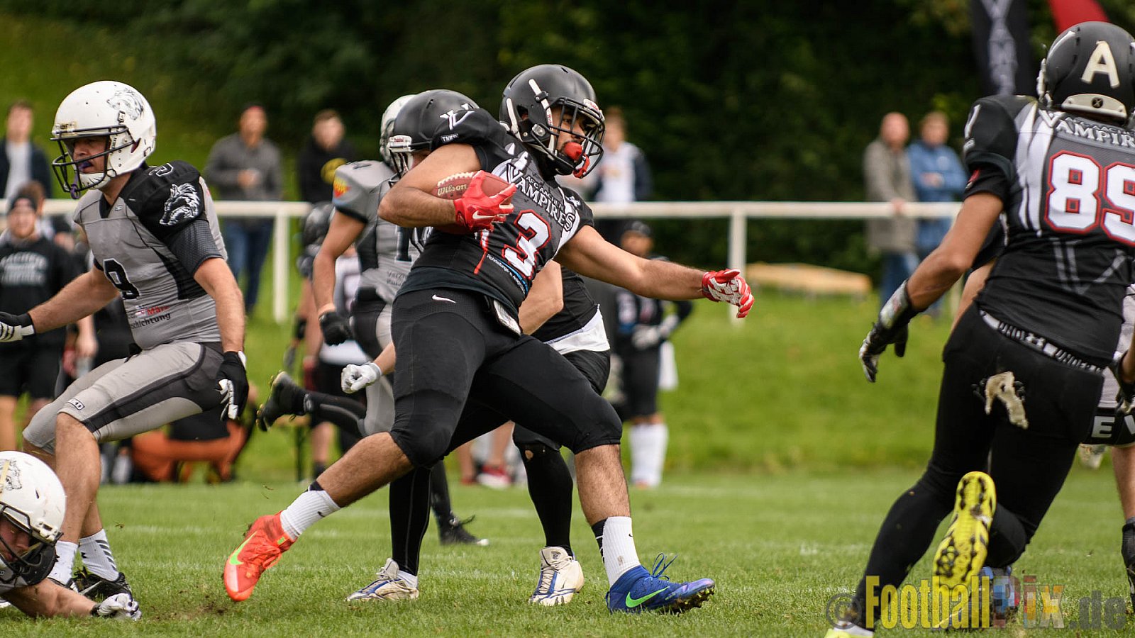 Aachen Vampires vs. Mönchengladbach Wolfpack - 10.09.2017 OL NRW: Aachen Vampires vs. Mönchengladbach Wolfpack (30:12)