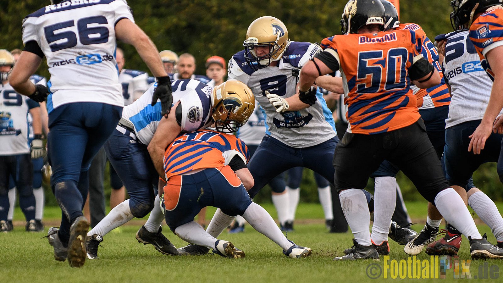 Leverkusen Tornados vs. Schiefbahn Riders - 24.09.2017 VL NRW: Leverkusen Tornados vs. Schiefbahn Riders (12:21)