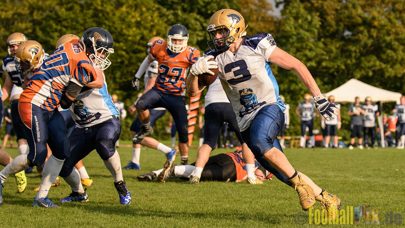 Leverkusen Tornados vs. Schiefbahn Riders - 24.09.2017 VL NRW: Leverkusen Tornados vs. Schiefbahn Riders (12:21)