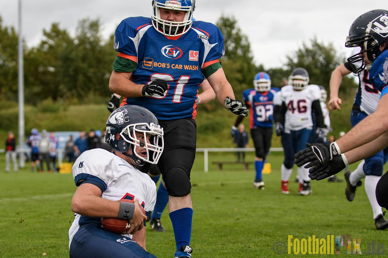 Bocholt Rhinos vs. Recklinghausen Chargers - 08.10.2017 VL NRW: Bocholt Rhinos vs. Recklinghausen Chargers (0:26)