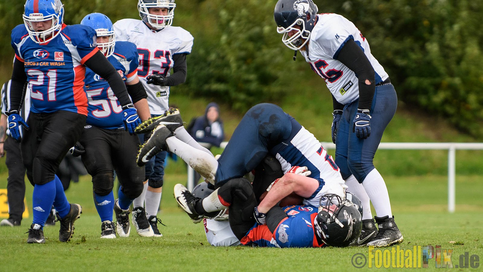 Bocholt Rhinos vs. Recklinghausen Chargers - 08.10.2017 VL NRW: Bocholt Rhinos vs. Recklinghausen Chargers (0:26)