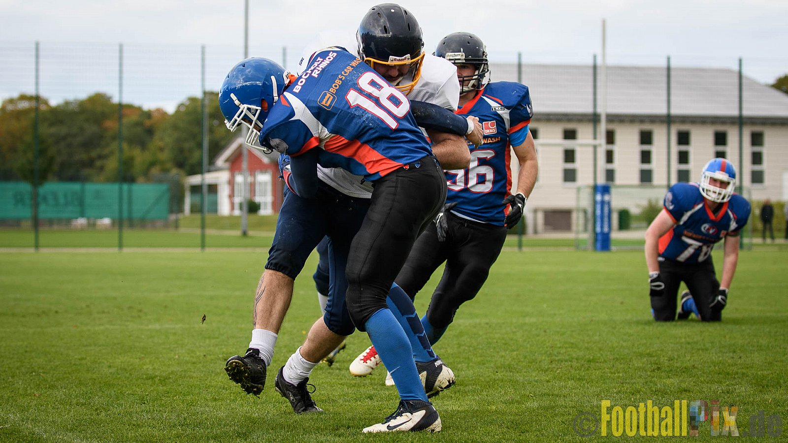 Bocholt Rhinos vs. Recklinghausen Chargers - 08.10.2017 VL NRW: Bocholt Rhinos vs. Recklinghausen Chargers (0:26)
