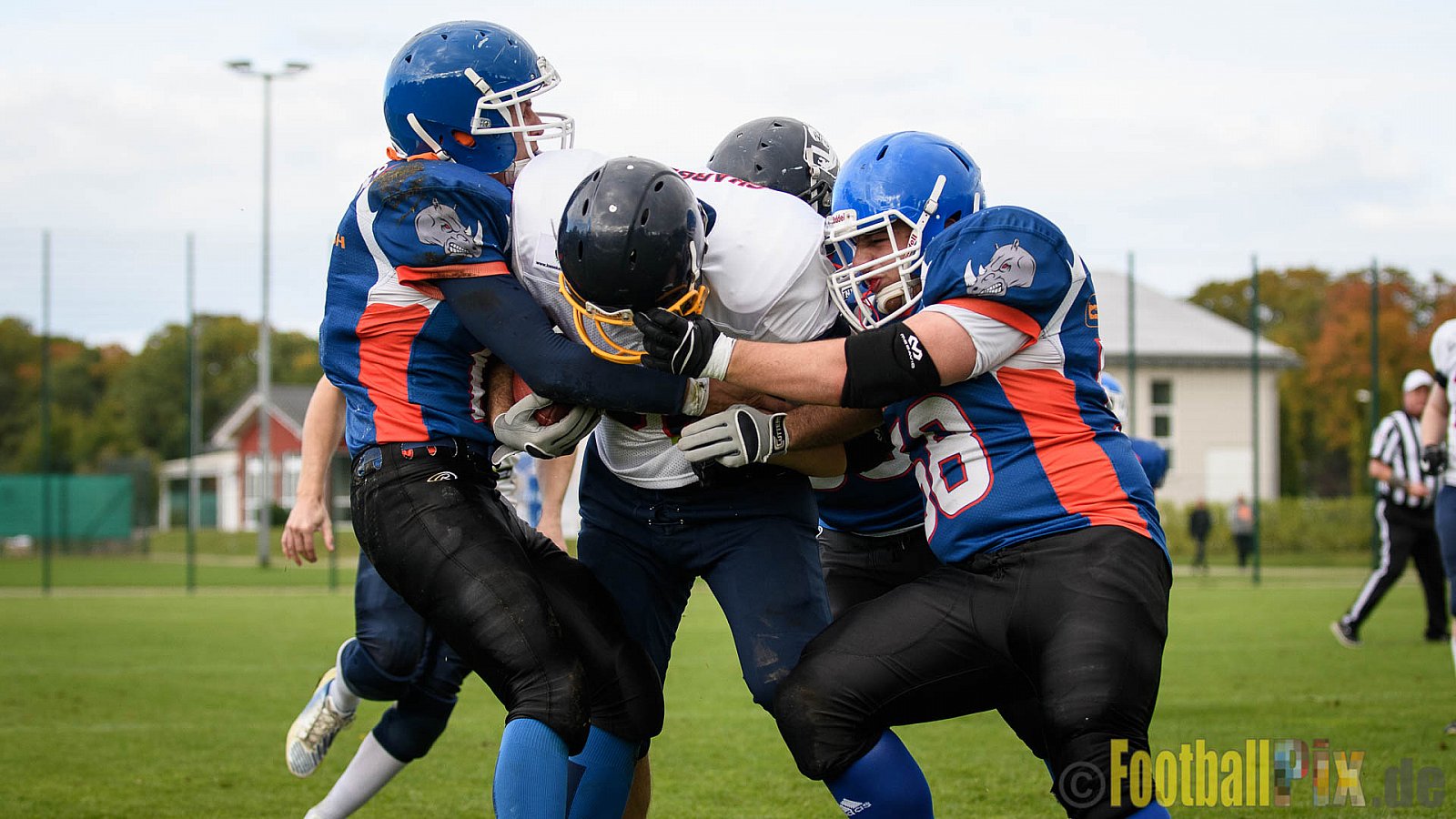 Bocholt Rhinos vs. Recklinghausen Chargers - 08.10.2017 VL NRW: Bocholt Rhinos vs. Recklinghausen Chargers (0:26)