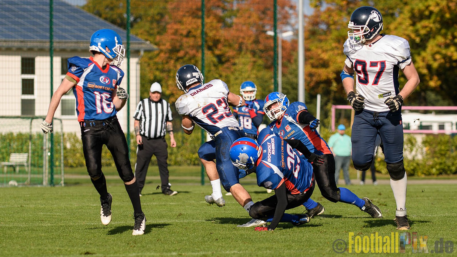 Bocholt Rhinos vs. Recklinghausen Chargers - 08.10.2017 VL NRW: Bocholt Rhinos vs. Recklinghausen Chargers (0:26)
