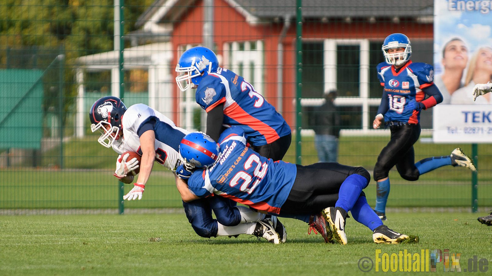 Bocholt Rhinos vs. Recklinghausen Chargers - 08.10.2017 VL NRW: Bocholt Rhinos vs. Recklinghausen Chargers (0:26)