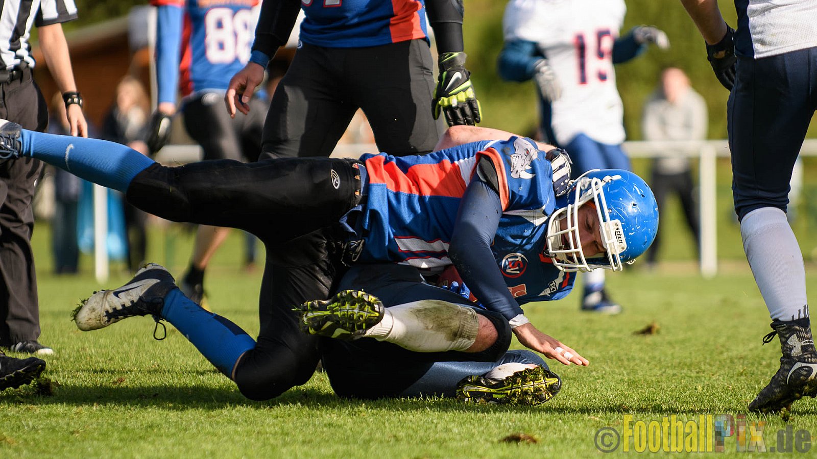 Bocholt Rhinos vs. Recklinghausen Chargers - 08.10.2017 VL NRW: Bocholt Rhinos vs. Recklinghausen Chargers (0:26)