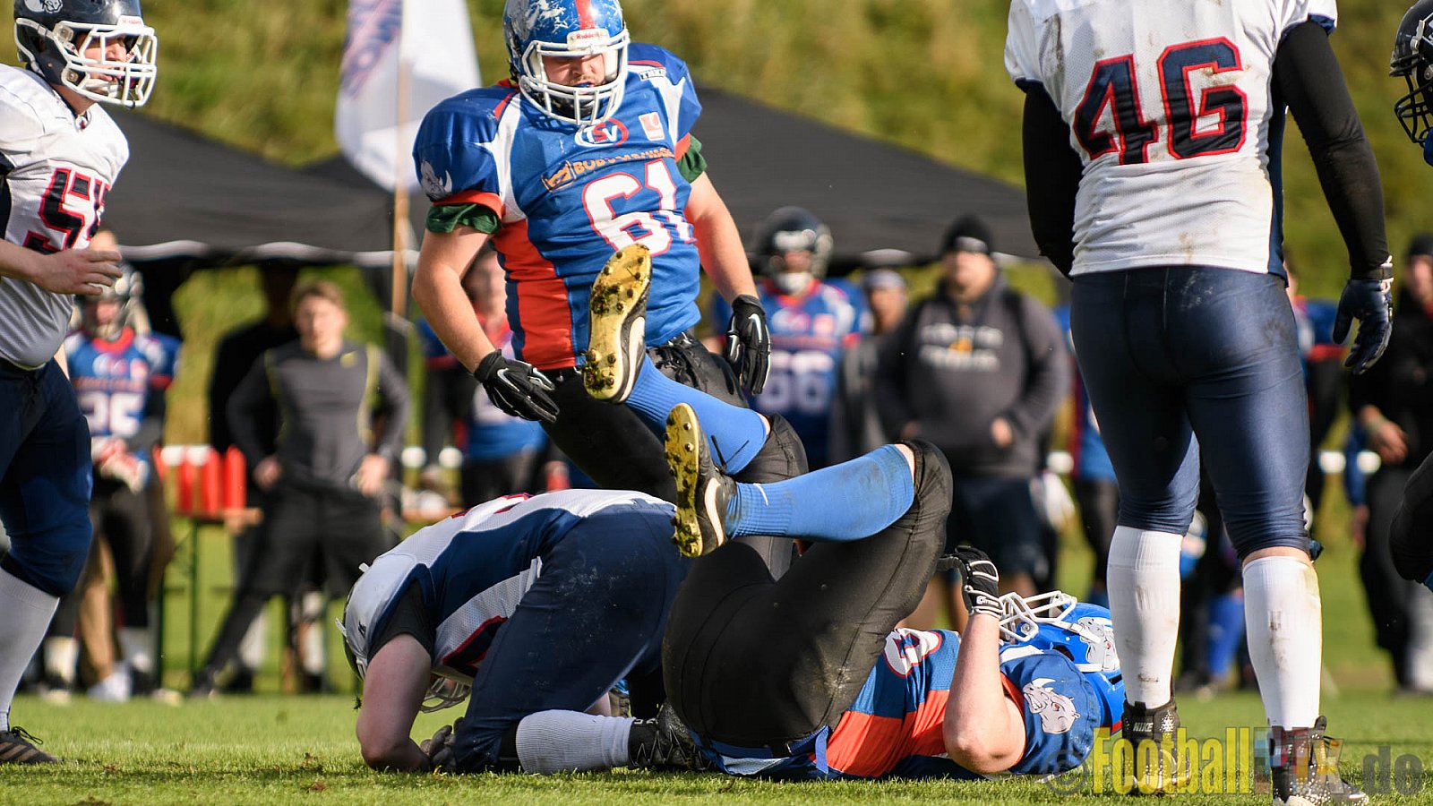 Bocholt Rhinos vs. Recklinghausen Chargers - 08.10.2017 VL NRW: Bocholt Rhinos vs. Recklinghausen Chargers (0:26)