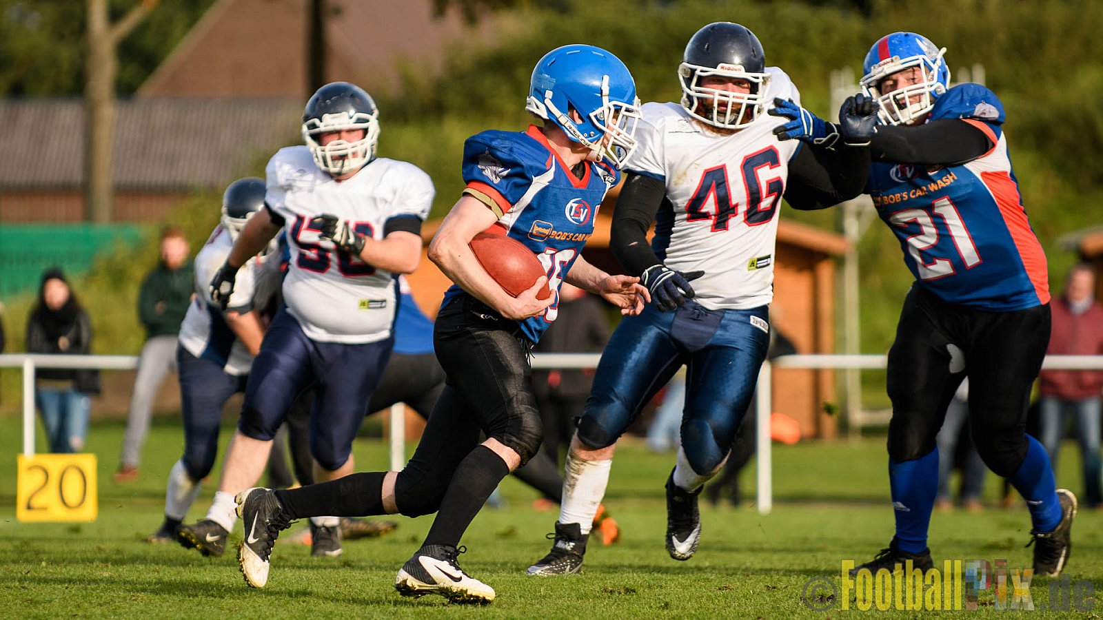 Bocholt Rhinos vs. Recklinghausen Chargers - 08.10.2017 VL NRW: Bocholt Rhinos vs. Recklinghausen Chargers (0:26)