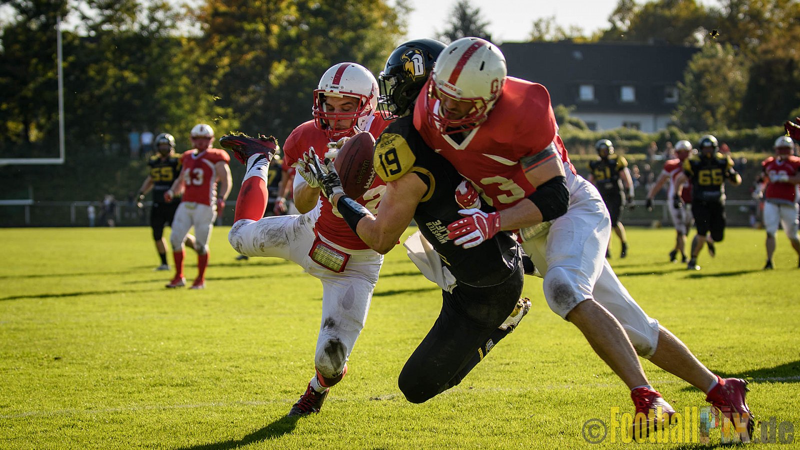 Gelsenkirchen Devils vs. Münster Blackhawks - 15.10.2017 OL NRW: Gelsenkirchen Devils vs. Münster Blackhawks (26:10)