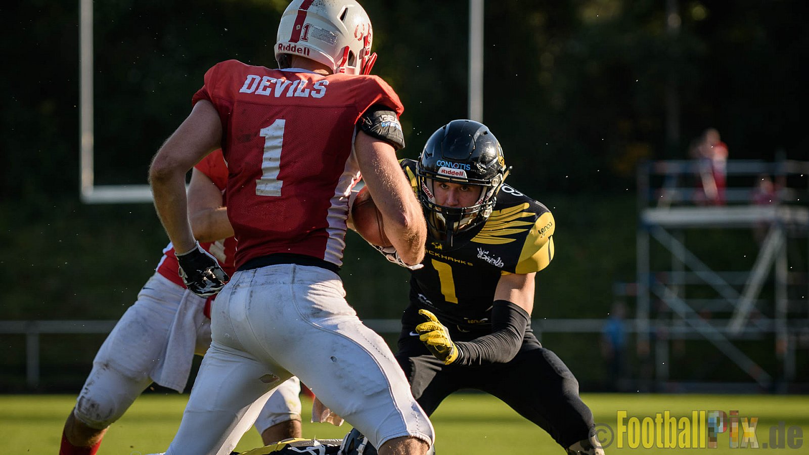 Gelsenkirchen Devils vs. Münster Blackhawks - 15.10.2017 OL NRW: Gelsenkirchen Devils vs. Münster Blackhawks (26:10)