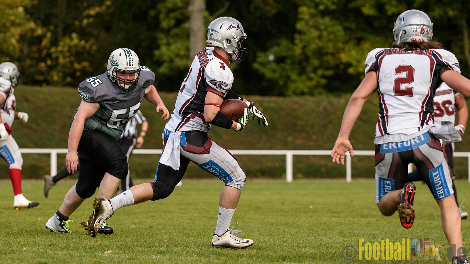 Mülheim Shamrocks vs. Wuppertal Greyhounds - 21.10.2017 VL NRW: Mülheim Shamrocks vs. Wuppertal Greyhounds (0:14)