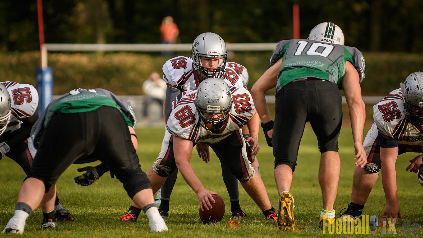 Mülheim Shamrocks vs. Wuppertal Greyhounds - 21.10.2017 VL NRW: Mülheim Shamrocks vs. Wuppertal Greyhounds (0:14)