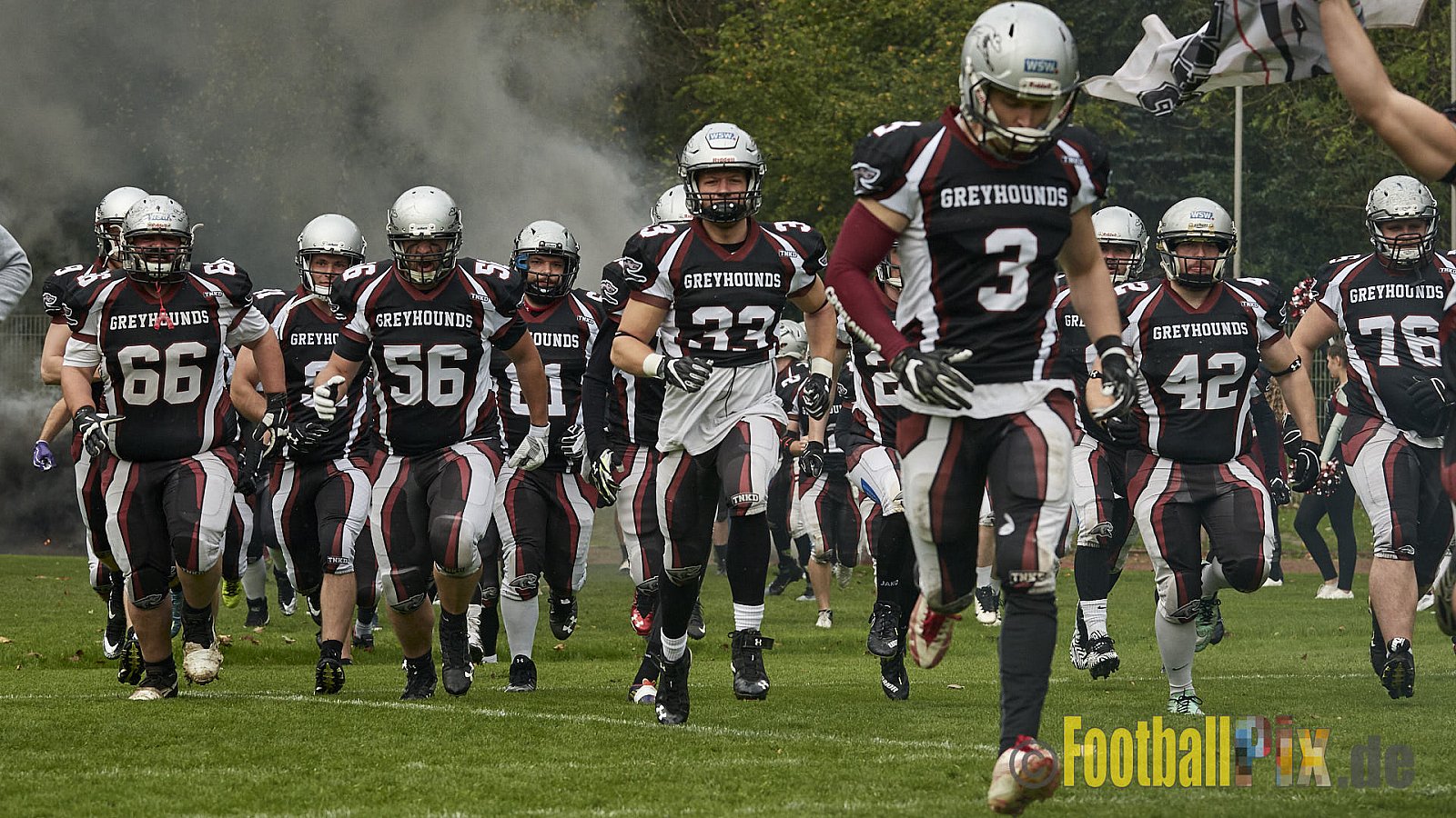 Wuppertal Greyhounds vs. Recklinghausen Chargers - 31.10.2017 VL NRW: Wuppertal Greyhounds vs. Recklinghausen Chargers (8:10)