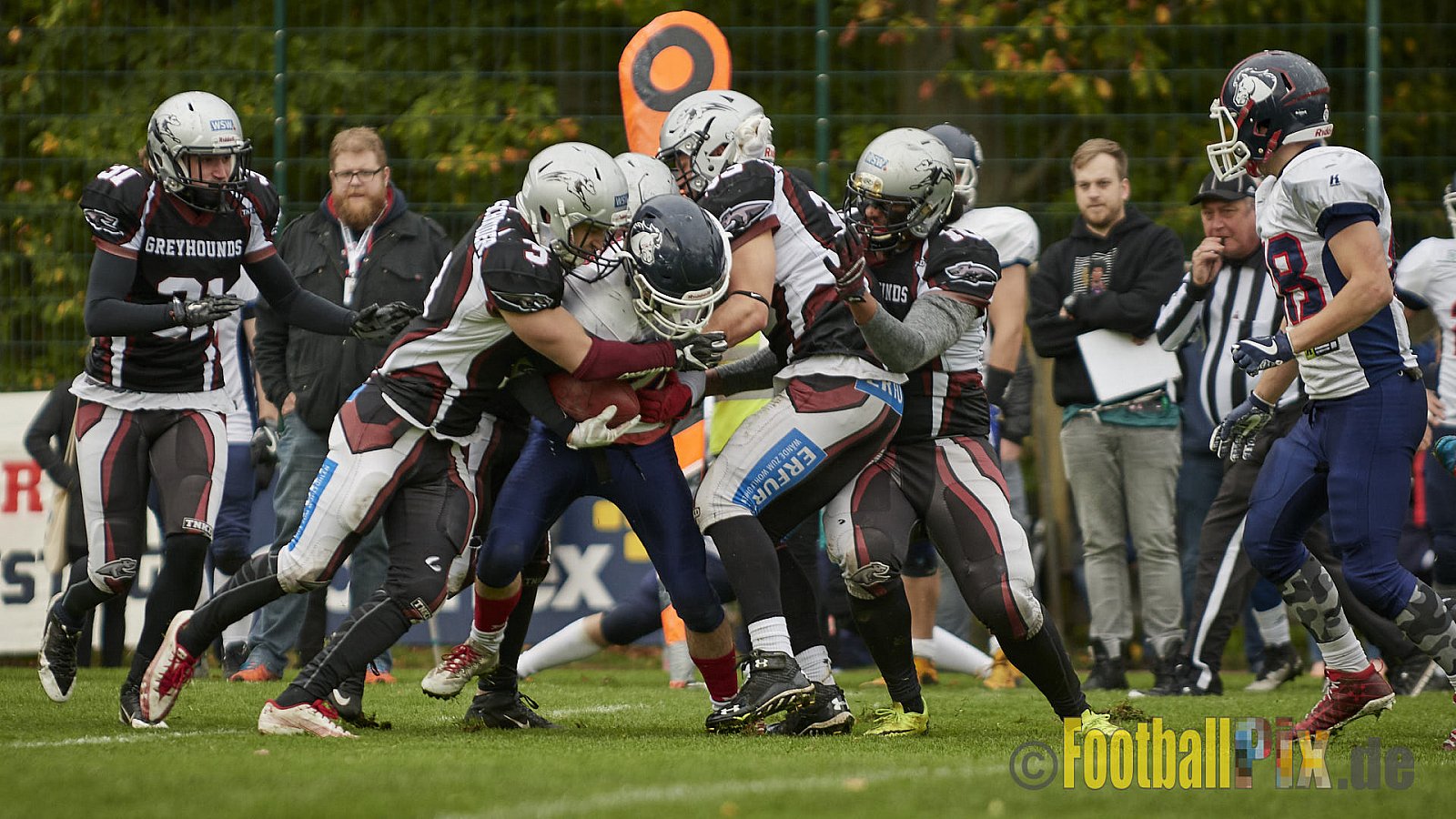 Wuppertal Greyhounds vs. Recklinghausen Chargers - 31.10.2017 VL NRW: Wuppertal Greyhounds vs. Recklinghausen Chargers (8:10)