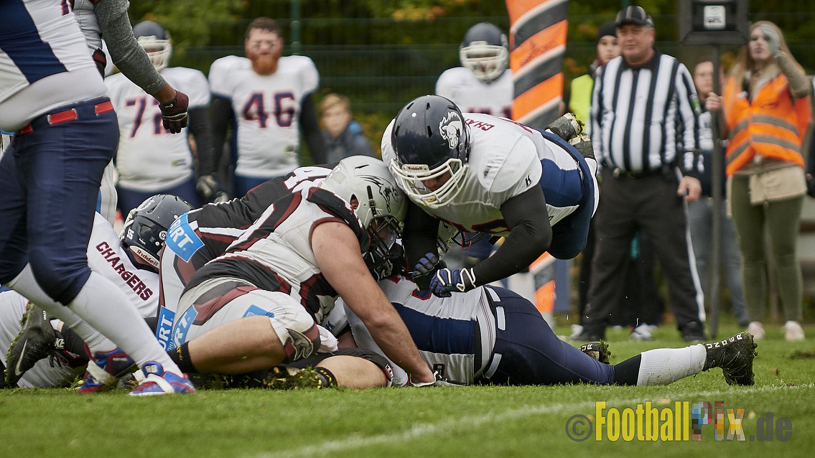 Wuppertal Greyhounds vs. Recklinghausen Chargers - 31.10.2017 VL NRW: Wuppertal Greyhounds vs. Recklinghausen Chargers (8:10)