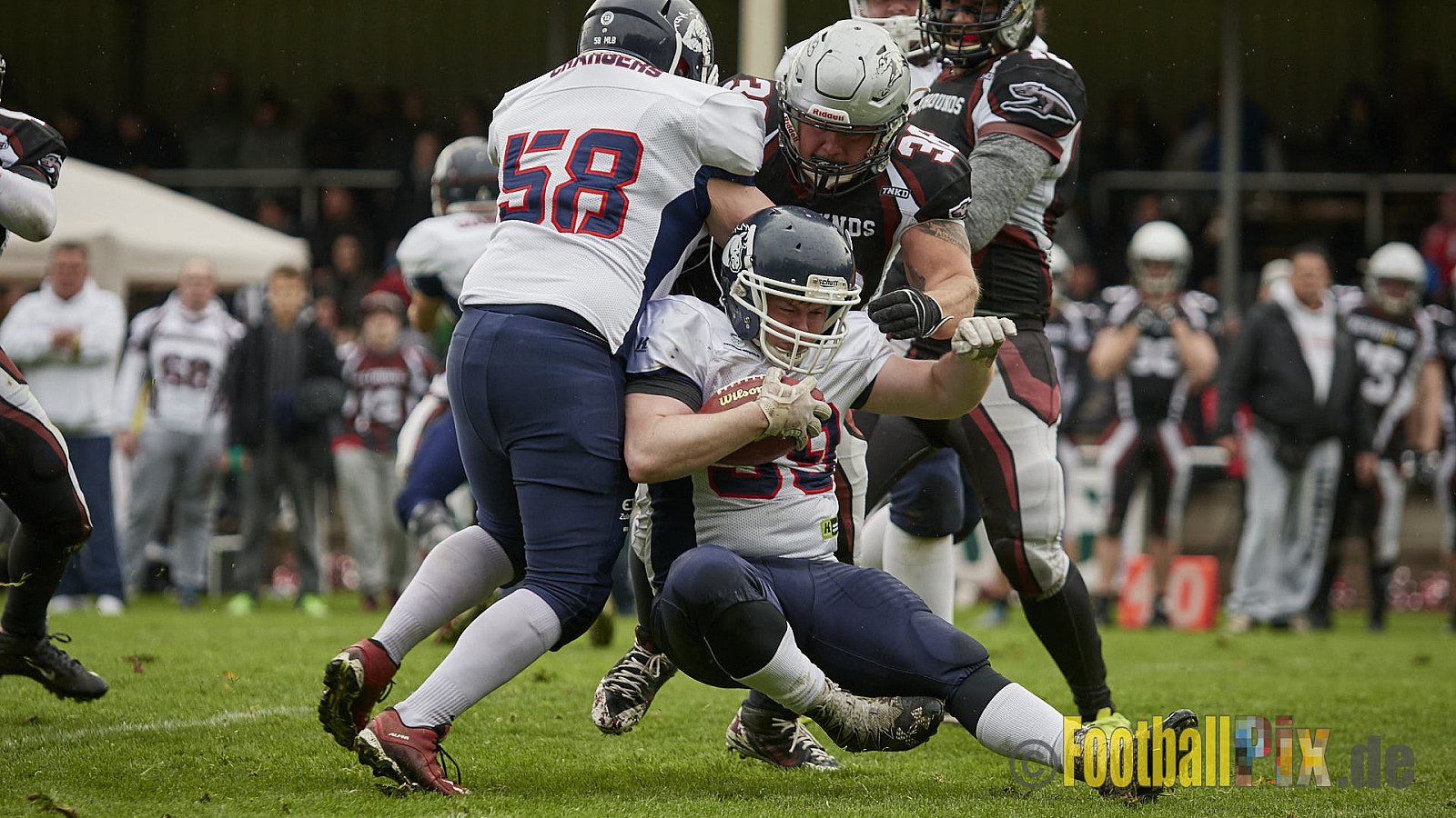 Wuppertal Greyhounds vs. Recklinghausen Chargers - 31.10.2017 VL NRW: Wuppertal Greyhounds vs. Recklinghausen Chargers (8:10)