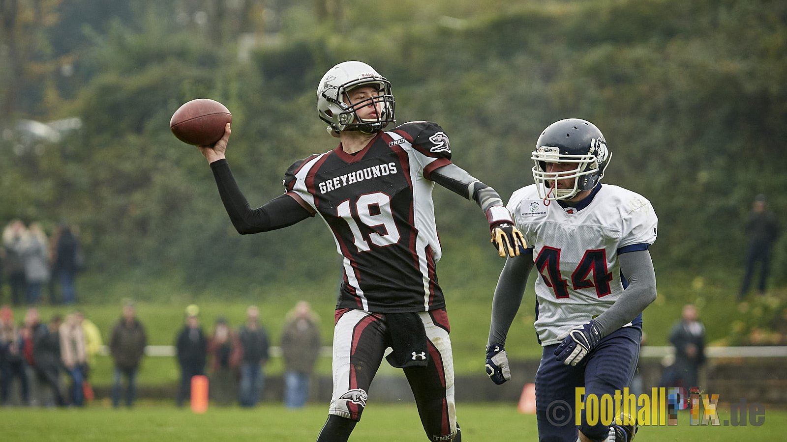 Wuppertal Greyhounds vs. Recklinghausen Chargers - 31.10.2017 VL NRW: Wuppertal Greyhounds vs. Recklinghausen Chargers (8:10)