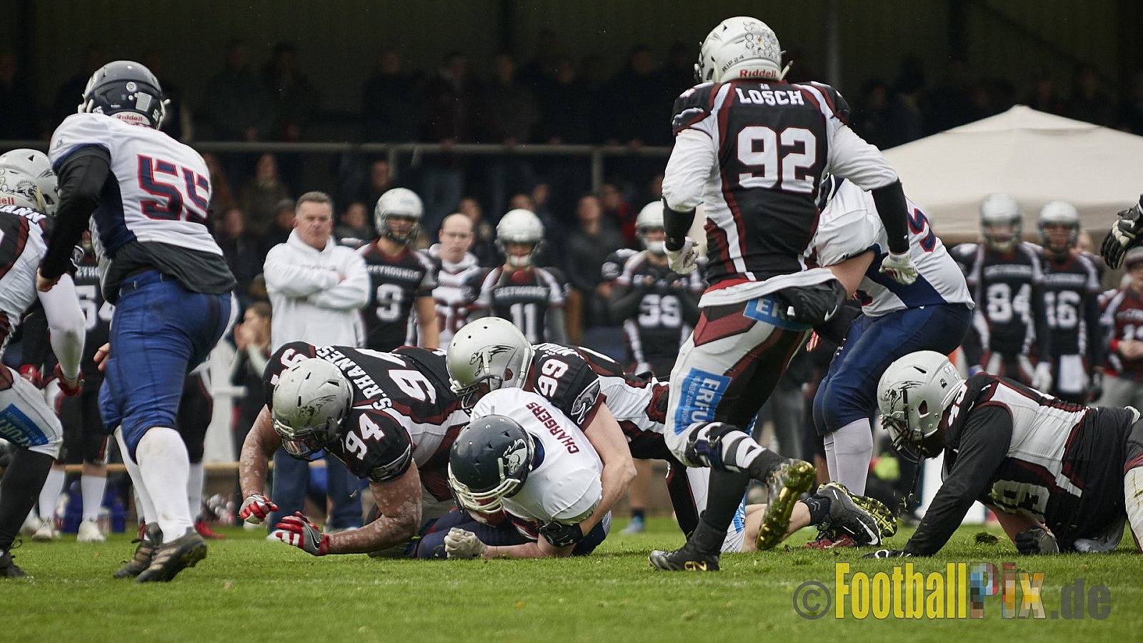 Wuppertal Greyhounds vs. Recklinghausen Chargers - 31.10.2017 VL NRW: Wuppertal Greyhounds vs. Recklinghausen Chargers (8:10)