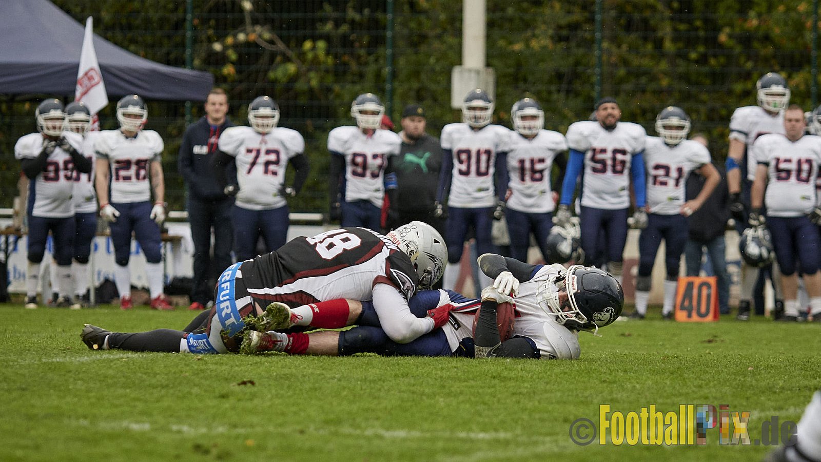 Wuppertal Greyhounds vs. Recklinghausen Chargers - 31.10.2017 VL NRW: Wuppertal Greyhounds vs. Recklinghausen Chargers (8:10)