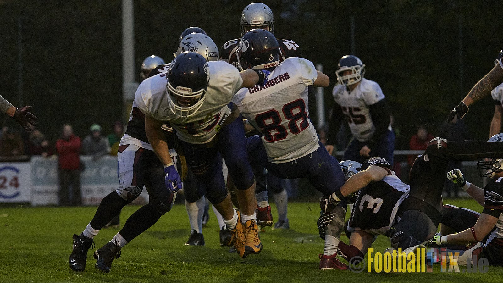 Wuppertal Greyhounds vs. Recklinghausen Chargers - 31.10.2017 VL NRW: Wuppertal Greyhounds vs. Recklinghausen Chargers (8:10)
