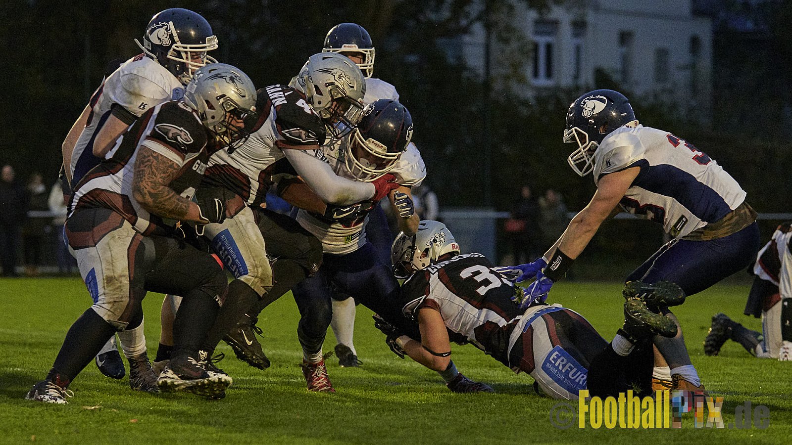 Wuppertal Greyhounds vs. Recklinghausen Chargers - 31.10.2017 VL NRW: Wuppertal Greyhounds vs. Recklinghausen Chargers (8:10)