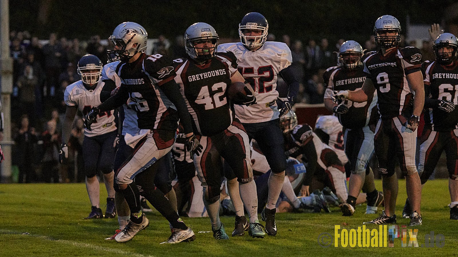 Wuppertal Greyhounds vs. Recklinghausen Chargers - 31.10.2017 VL NRW: Wuppertal Greyhounds vs. Recklinghausen Chargers (8:10)