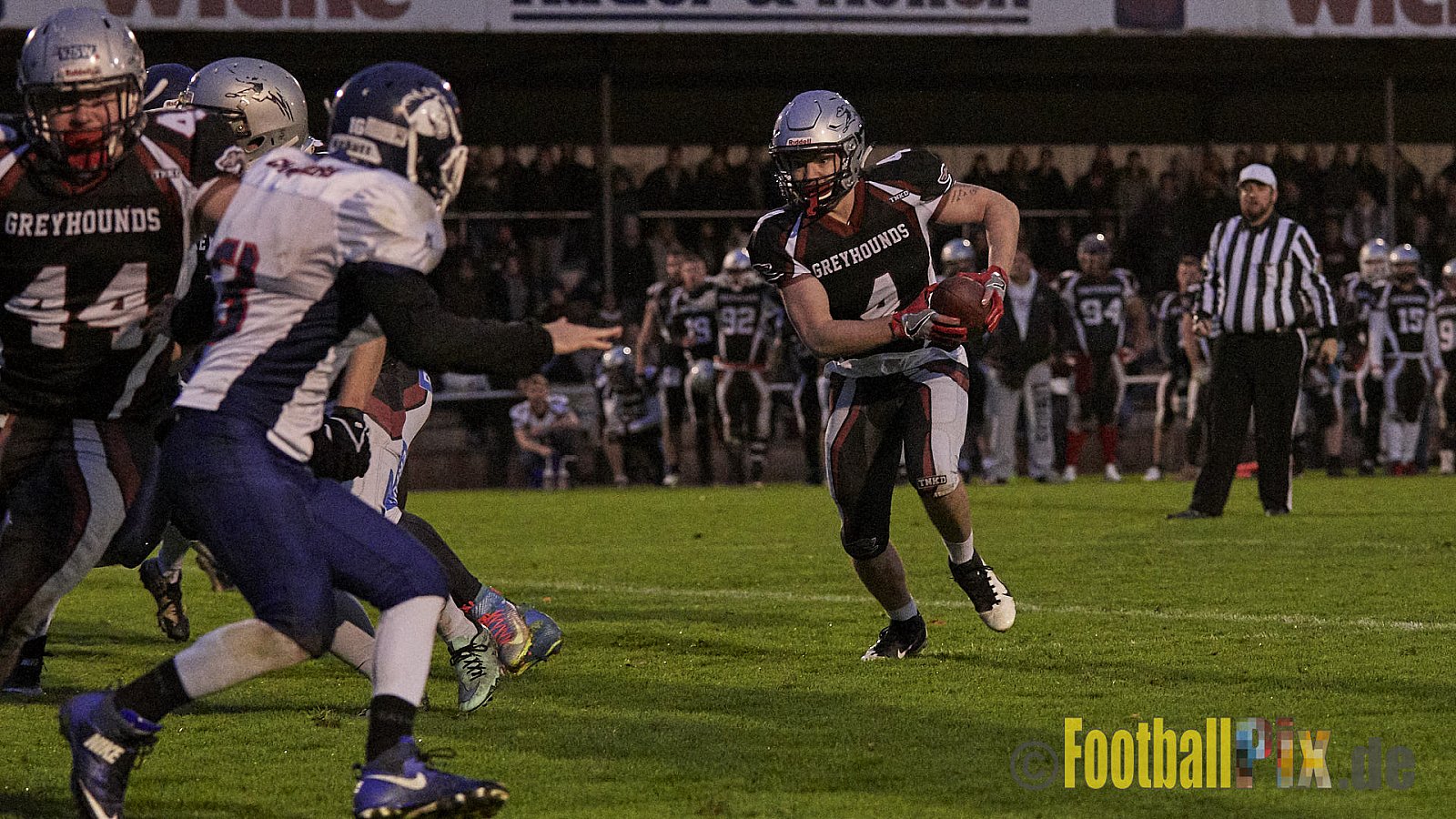 Wuppertal Greyhounds vs. Recklinghausen Chargers - 31.10.2017 VL NRW: Wuppertal Greyhounds vs. Recklinghausen Chargers (8:10)