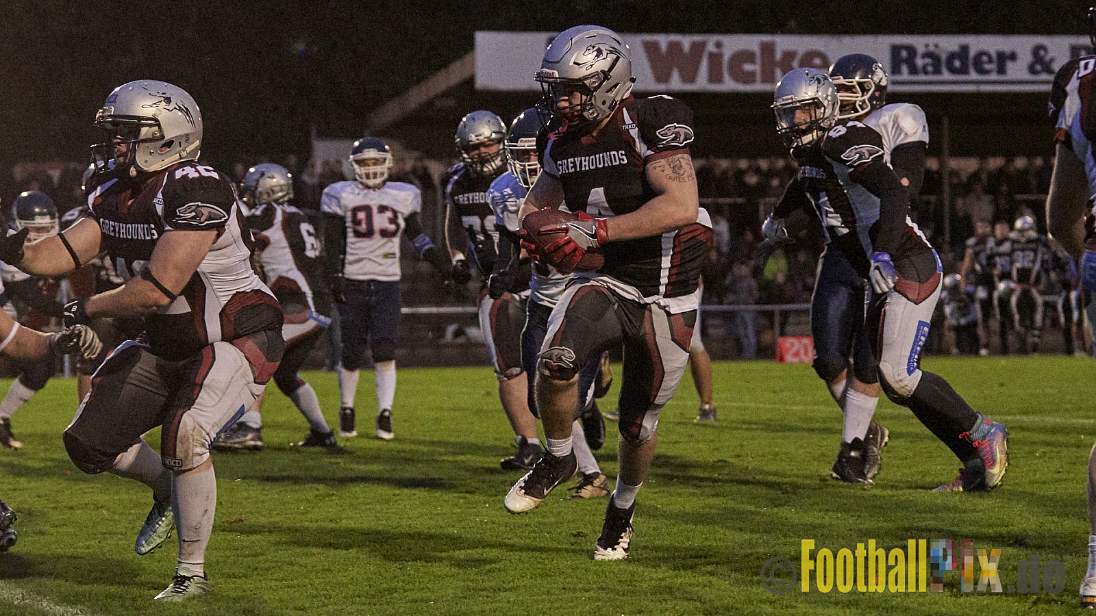 Wuppertal Greyhounds vs. Recklinghausen Chargers - 31.10.2017 VL NRW: Wuppertal Greyhounds vs. Recklinghausen Chargers (8:10)
