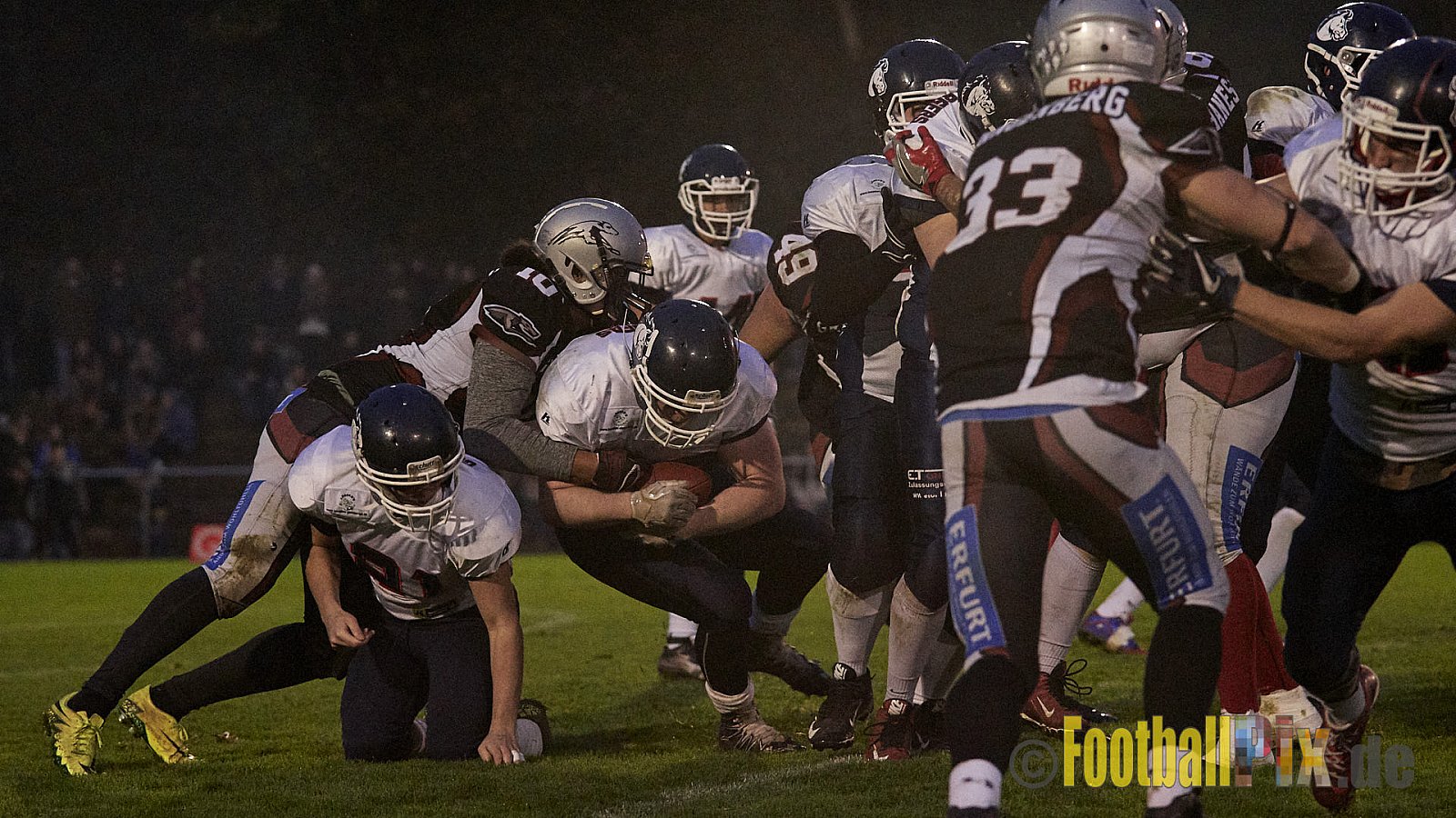 Wuppertal Greyhounds vs. Recklinghausen Chargers - 31.10.2017 VL NRW: Wuppertal Greyhounds vs. Recklinghausen Chargers (8:10)