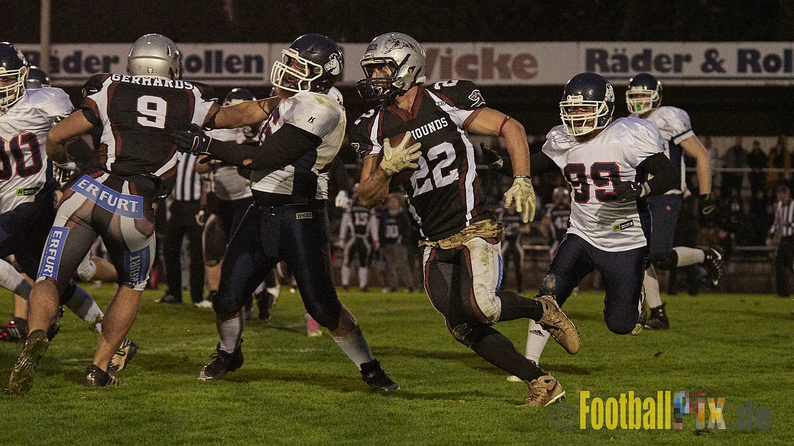 Wuppertal Greyhounds vs. Recklinghausen Chargers - 31.10.2017 VL NRW: Wuppertal Greyhounds vs. Recklinghausen Chargers (8:10)