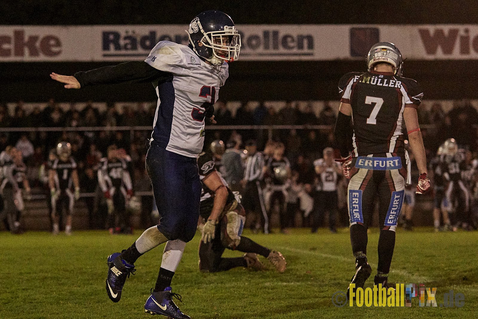 Wuppertal Greyhounds vs. Recklinghausen Chargers - 31.10.2017 VL NRW: Wuppertal Greyhounds vs. Recklinghausen Chargers (8:10)