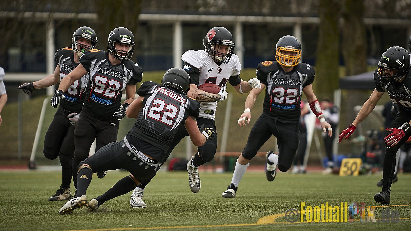 Cologne Falcons vs. Aachen Vampires - 10.03.2018 Pre-Season Game: Cologne Falcons vs. Aachen Vampires (31:10)