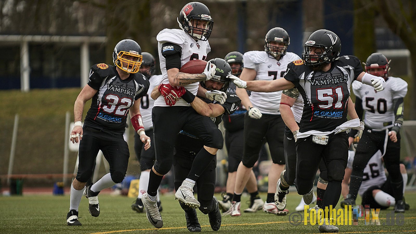 Cologne Falcons vs. Aachen Vampires - 10.03.2018 Pre-Season Game: Cologne Falcons vs. Aachen Vampires (31:10)
