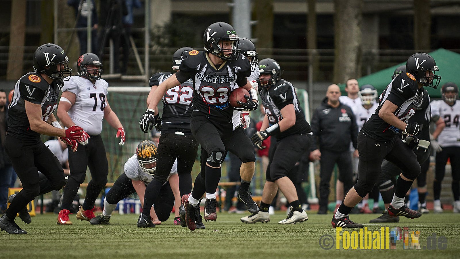Cologne Falcons vs. Aachen Vampires - 10.03.2018 Pre-Season Game: Cologne Falcons vs. Aachen Vampires (31:10)