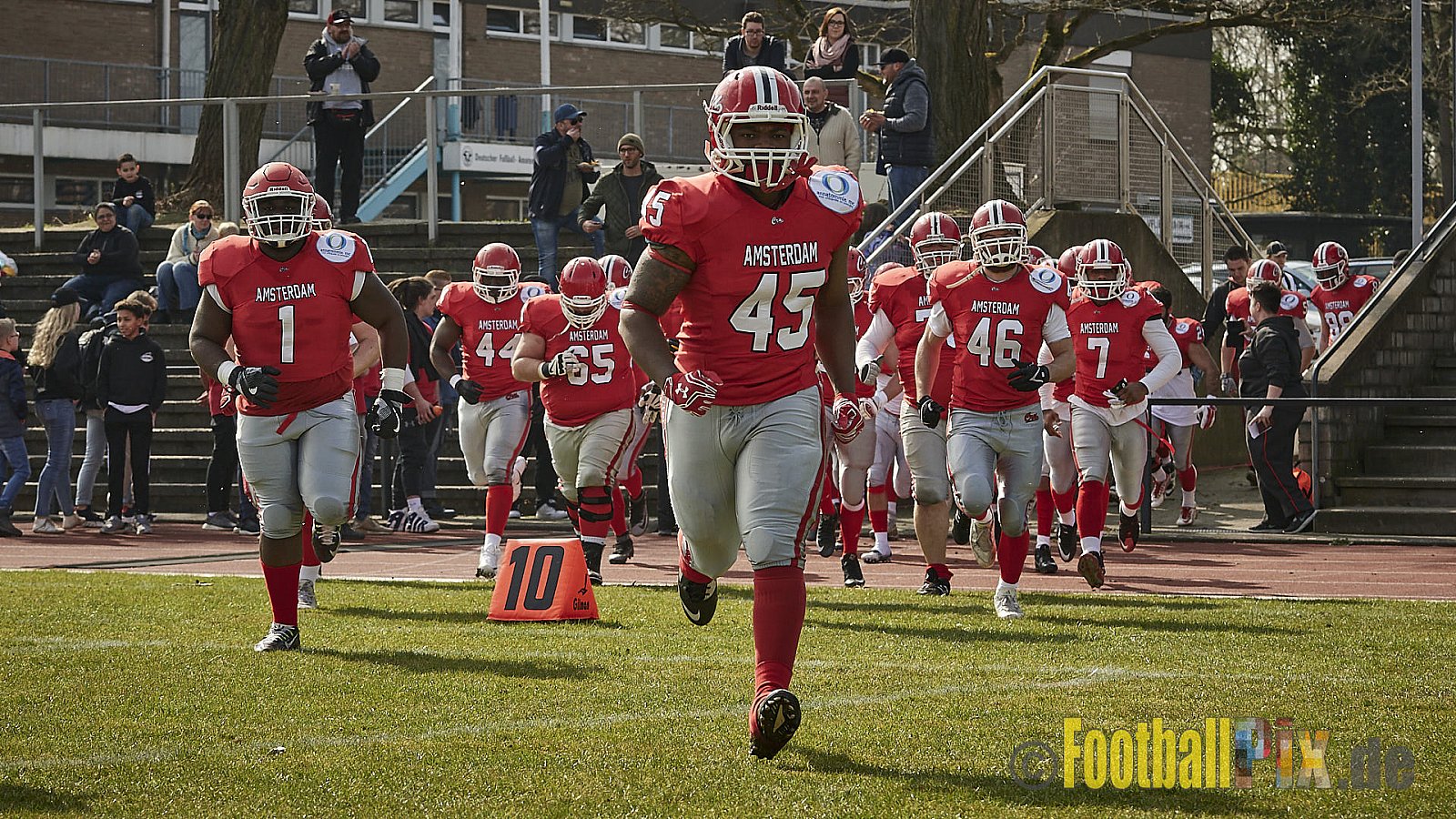 Düsseldorf Panther vs. Amsterdam Crusaders  - 25.03.2018 Pre-Season Game: Düsseldorf Panther vs. Amsterdam Crusaders (7:20)