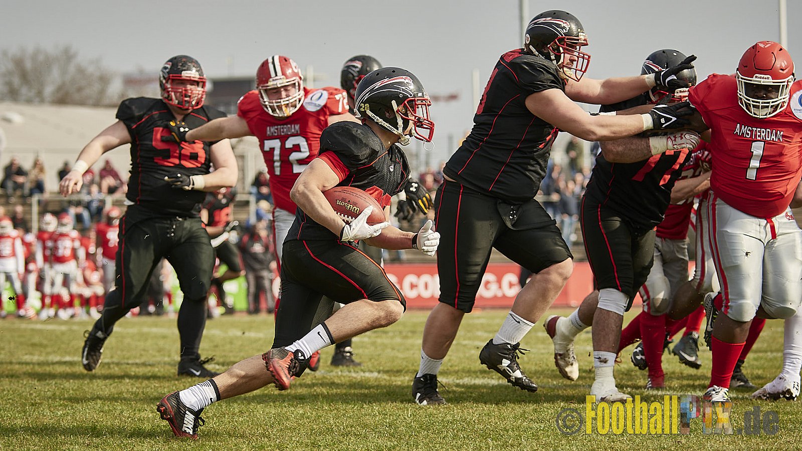 Düsseldorf Panther vs. Amsterdam Crusaders  - 25.03.2018 Pre-Season Game: Düsseldorf Panther vs. Amsterdam Crusaders (7:20)