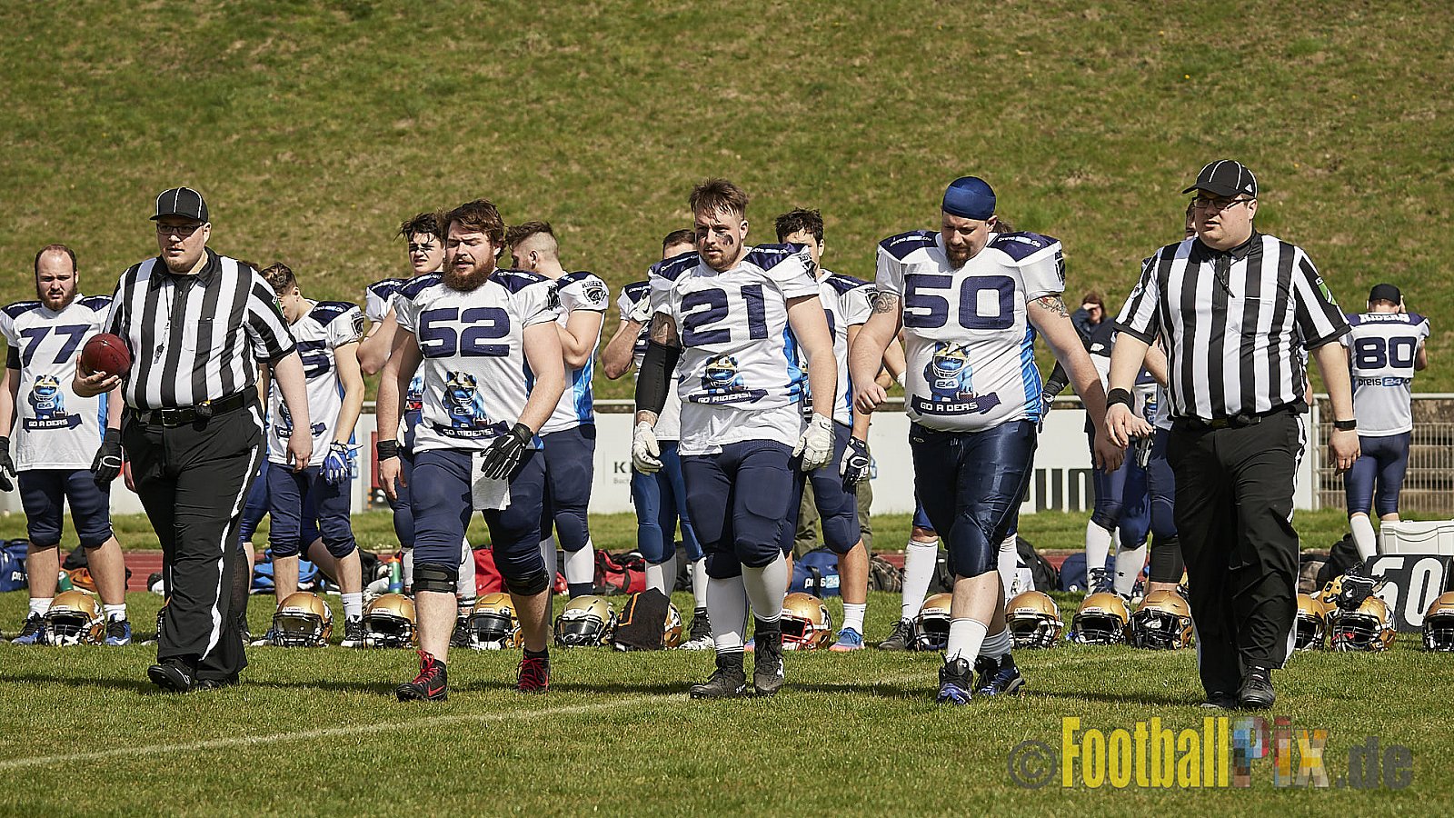 Recklinghausen Chargers vs. Schiefbahn Riders  - 07.04.2018 Pre-Season Game: Recklinghausen Chargers vs. Schiefbahn Riders (6:7)
