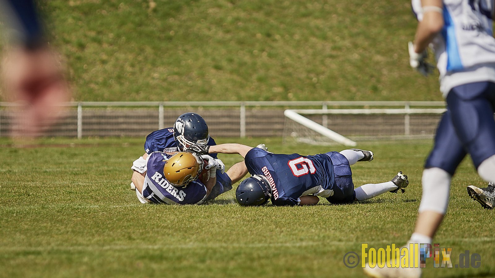 Recklinghausen Chargers vs. Schiefbahn Riders  - 07.04.2018 Pre-Season Game: Recklinghausen Chargers vs. Schiefbahn Riders (6:7)