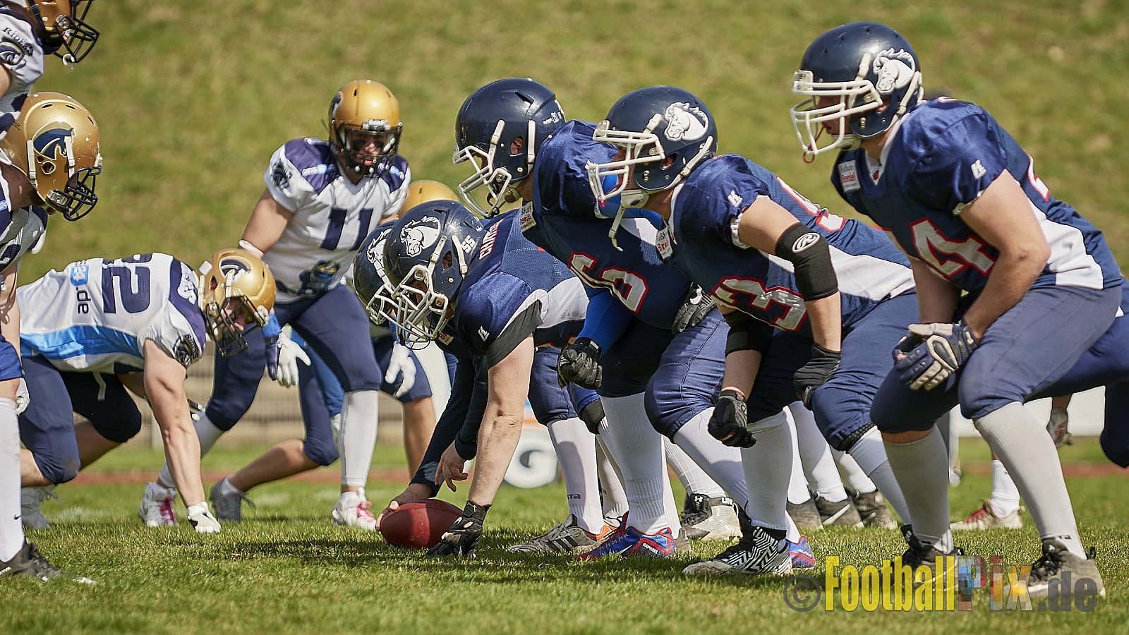 Recklinghausen Chargers vs. Schiefbahn Riders  - 07.04.2018 Pre-Season Game: Recklinghausen Chargers vs. Schiefbahn Riders (6:7)
