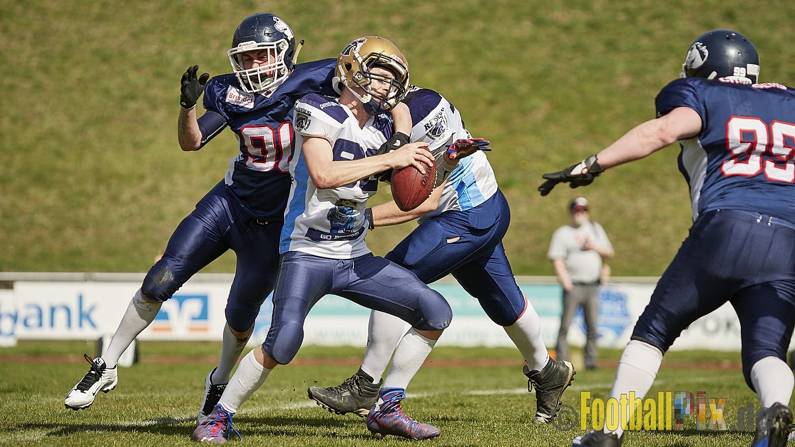 Recklinghausen Chargers vs. Schiefbahn Riders  - 07.04.2018 Pre-Season Game: Recklinghausen Chargers vs. Schiefbahn Riders (6:7)