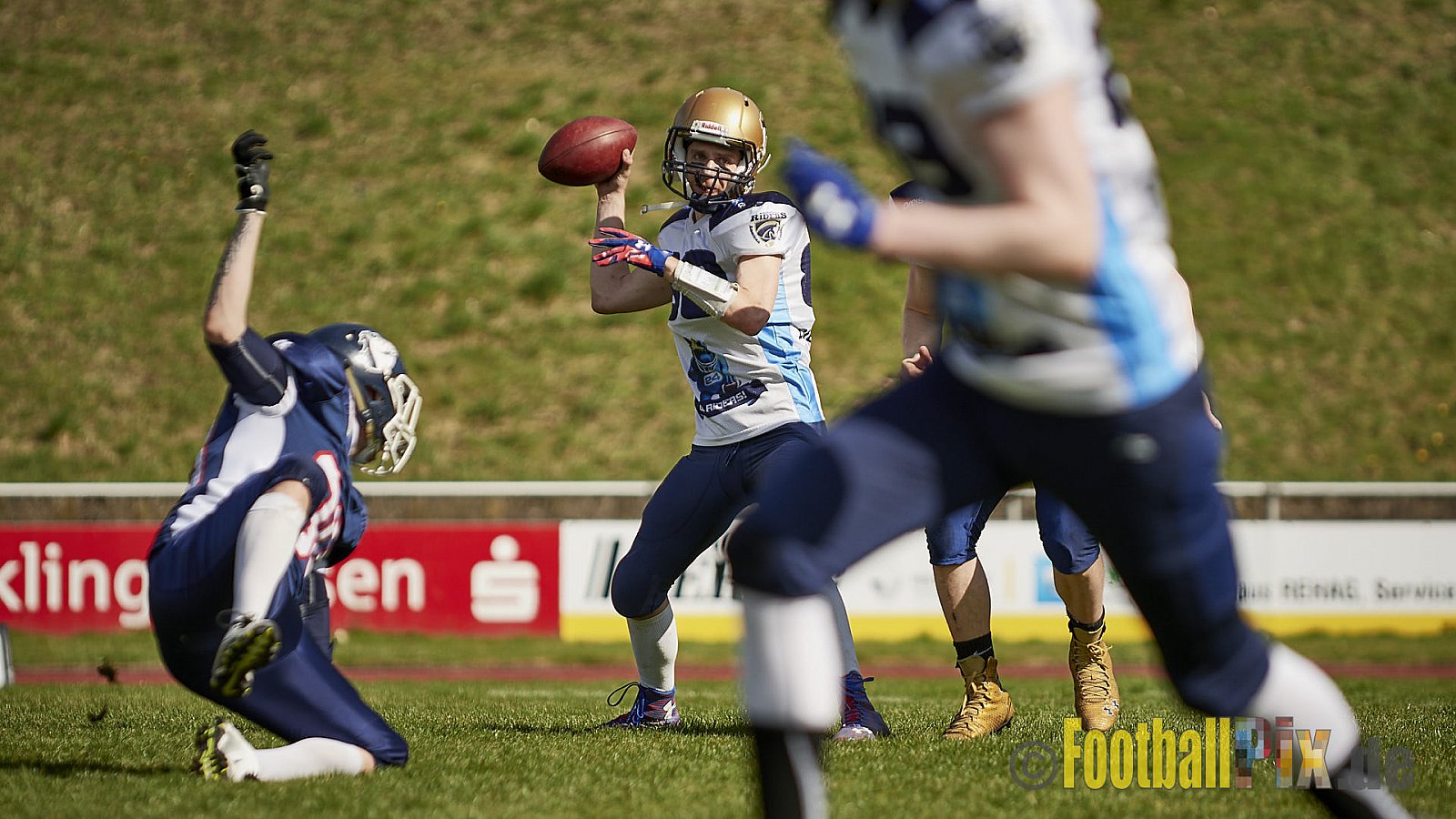 Recklinghausen Chargers vs. Schiefbahn Riders  - 07.04.2018 Pre-Season Game: Recklinghausen Chargers vs. Schiefbahn Riders (6:7)