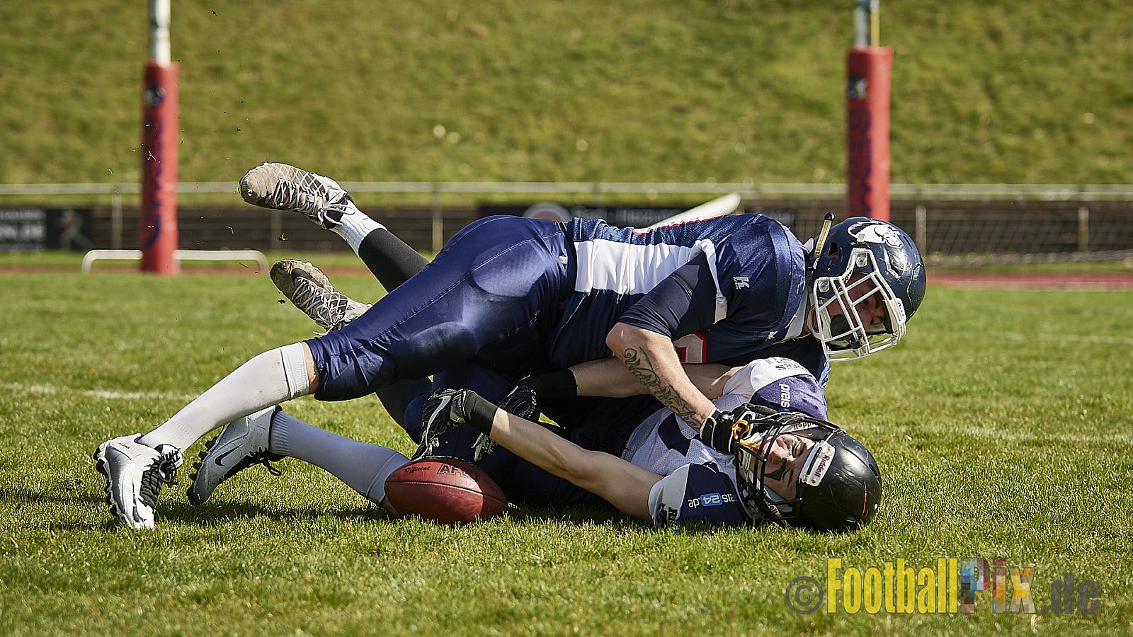 Recklinghausen Chargers vs. Schiefbahn Riders  - 07.04.2018 Pre-Season Game: Recklinghausen Chargers vs. Schiefbahn Riders (6:7)