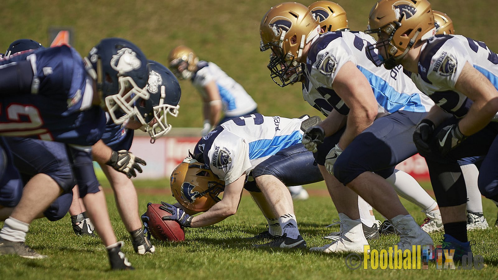 Recklinghausen Chargers vs. Schiefbahn Riders  - 07.04.2018 Pre-Season Game: Recklinghausen Chargers vs. Schiefbahn Riders (6:7)