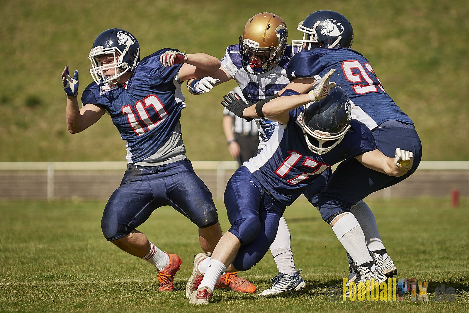 Recklinghausen Chargers vs. Schiefbahn Riders  - 07.04.2018 Pre-Season Game: Recklinghausen Chargers vs. Schiefbahn Riders (6:7)