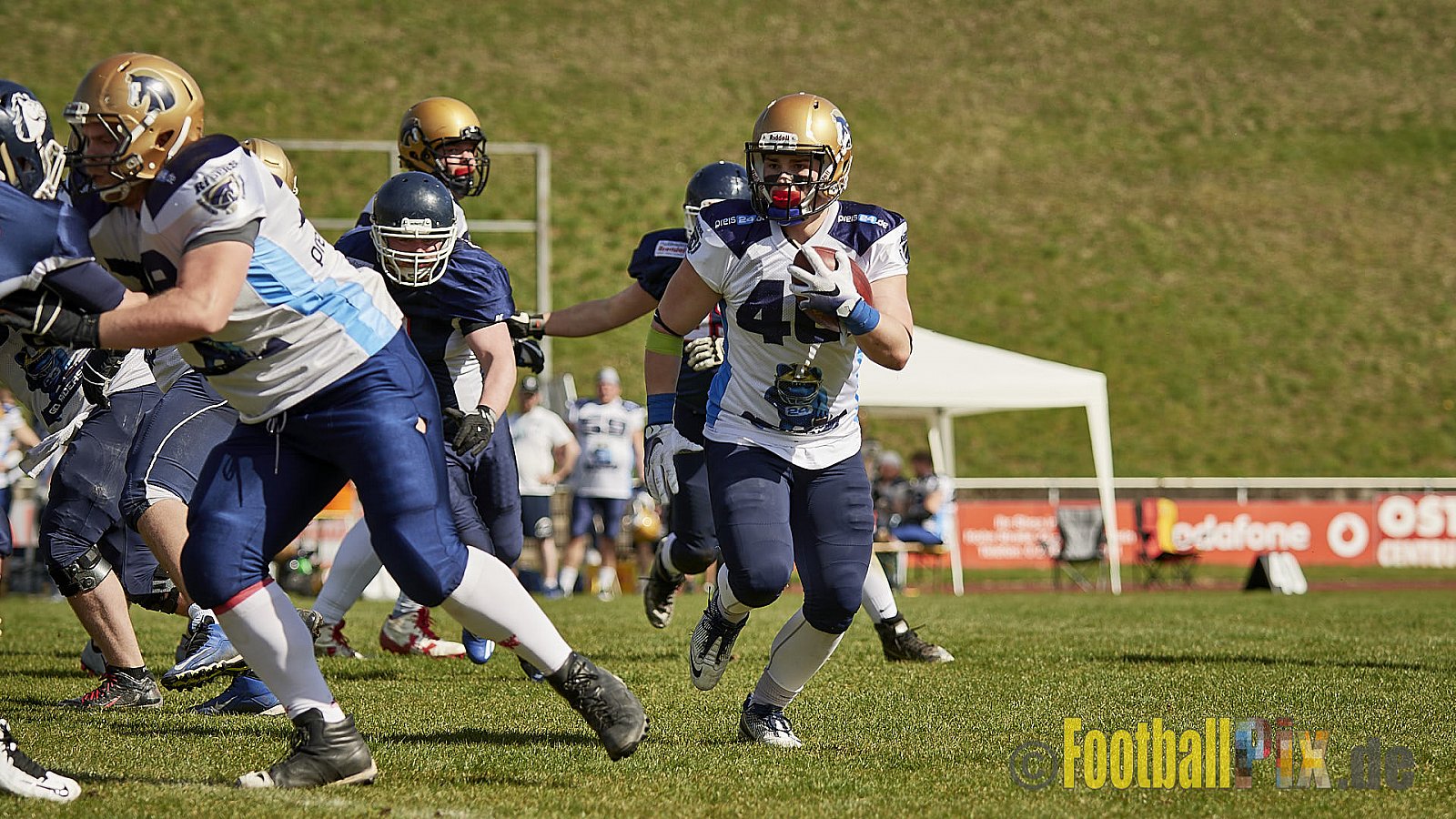 Recklinghausen Chargers vs. Schiefbahn Riders  - 07.04.2018 Pre-Season Game: Recklinghausen Chargers vs. Schiefbahn Riders (6:7)