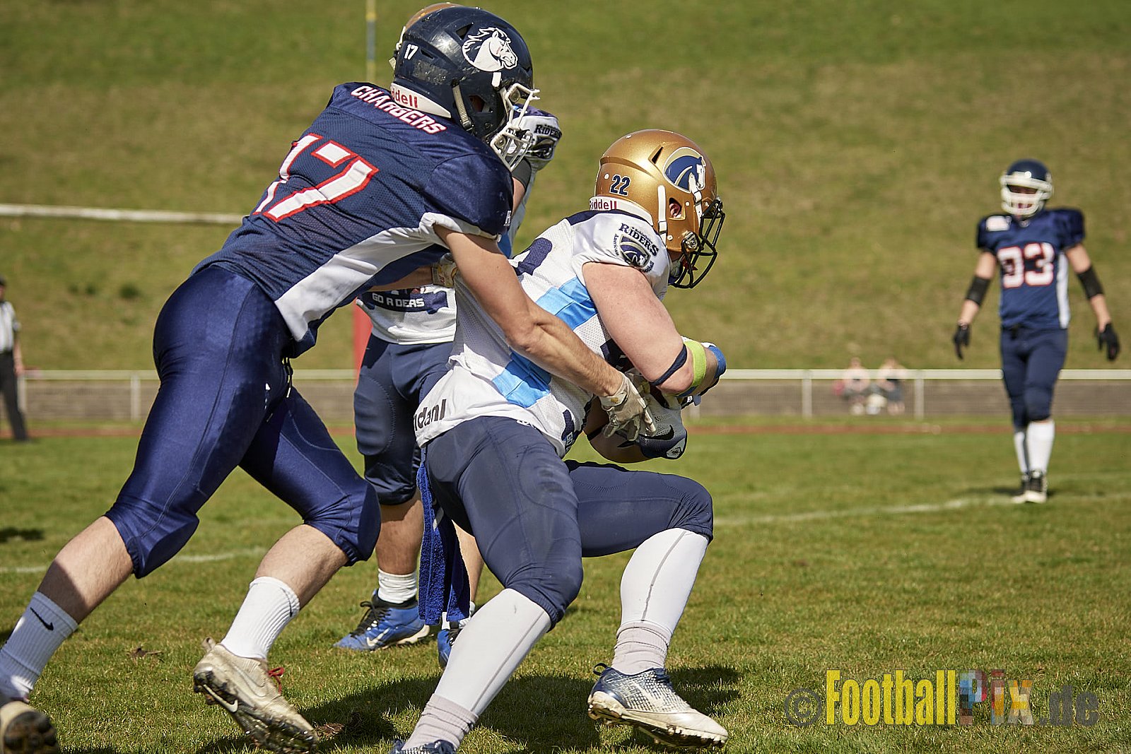 Recklinghausen Chargers vs. Schiefbahn Riders  - 07.04.2018 Pre-Season Game: Recklinghausen Chargers vs. Schiefbahn Riders (6:7)